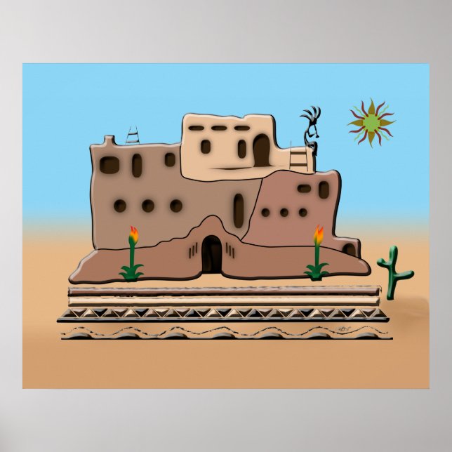 Clay House Poster (Framsidan)