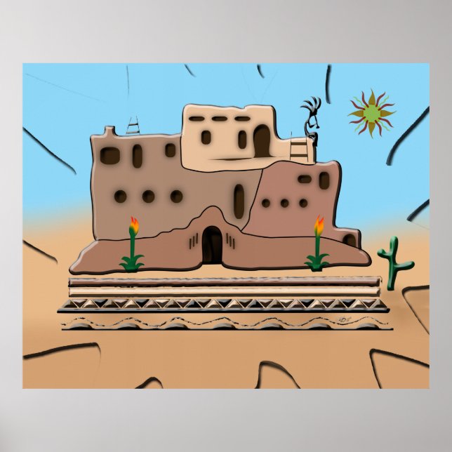 Clay House Poster (Framsidan)