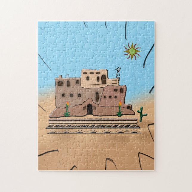 Clay House Pussel (Vertikal)