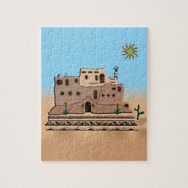 Clay House Pussel (Vertikal)