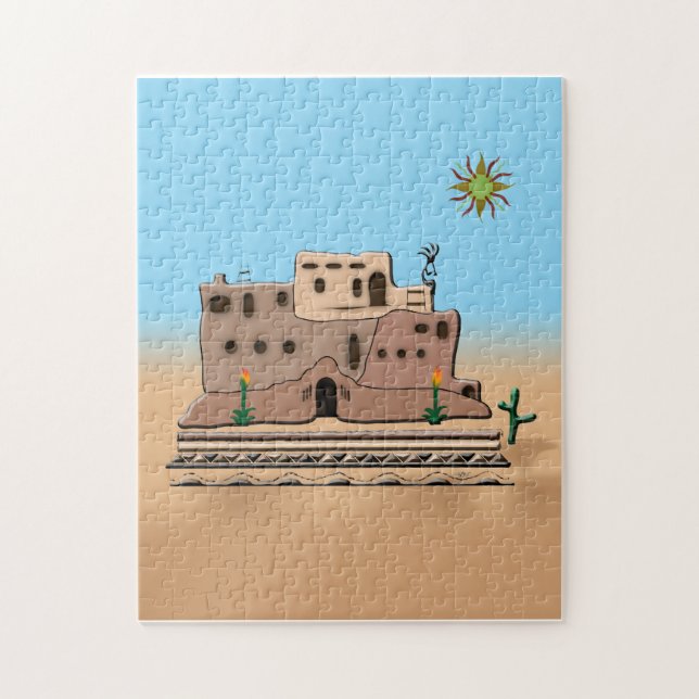 Clay House Pussel (Vertikal)