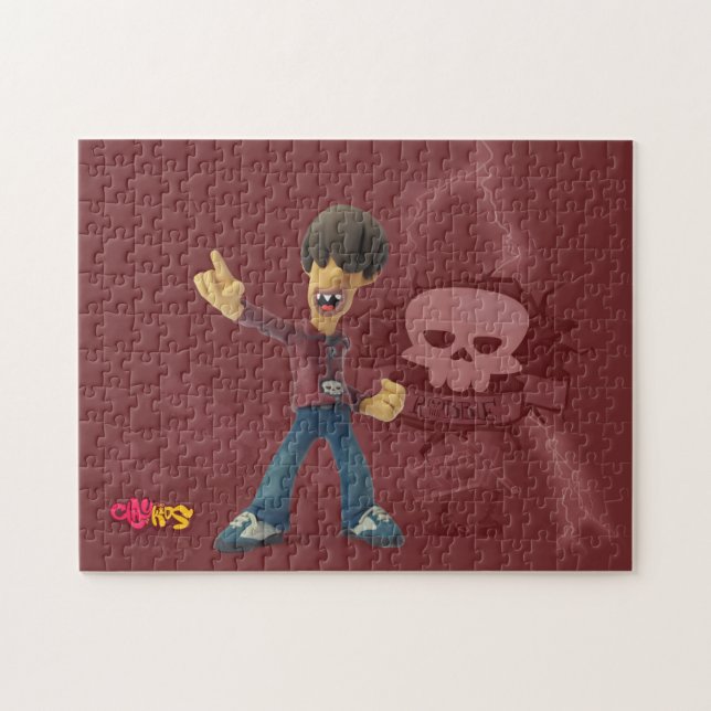Clay Kids - Robbie Puzzle Pussel (Horisontell)