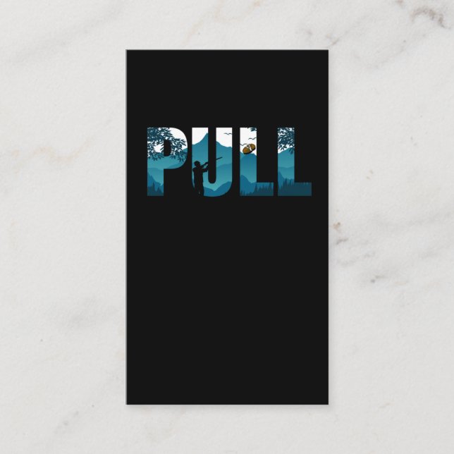 Clay Pigeon Shooter Clay Pigeons Shooter Visitkort (Framsida)