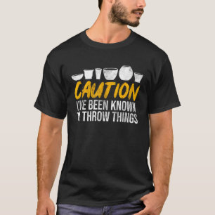 Clay Sculptor Funny Ceramic Artist Pottery Teacher T Shirt