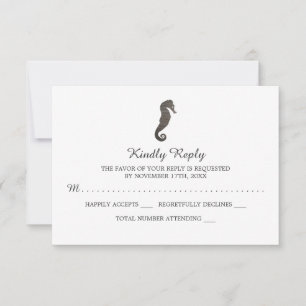 Clay Seahorse Beach Wedding OSA Kort