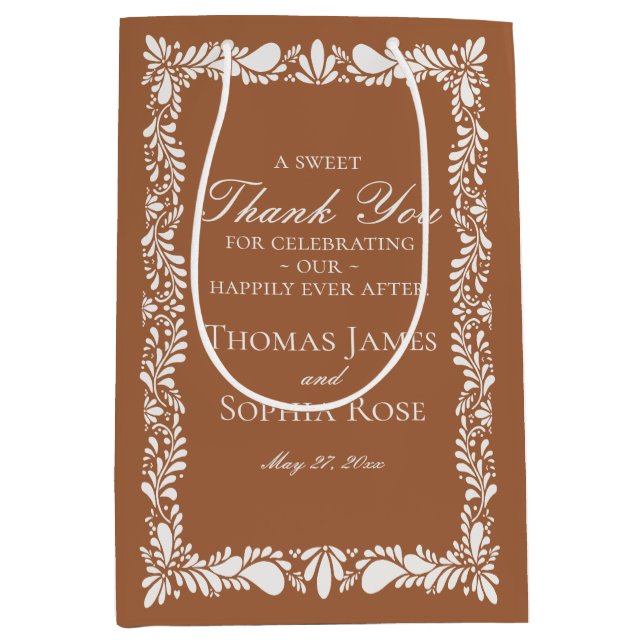 Clay Tile Talavera Spain Fiesta Wedding Favors (Framsidan)