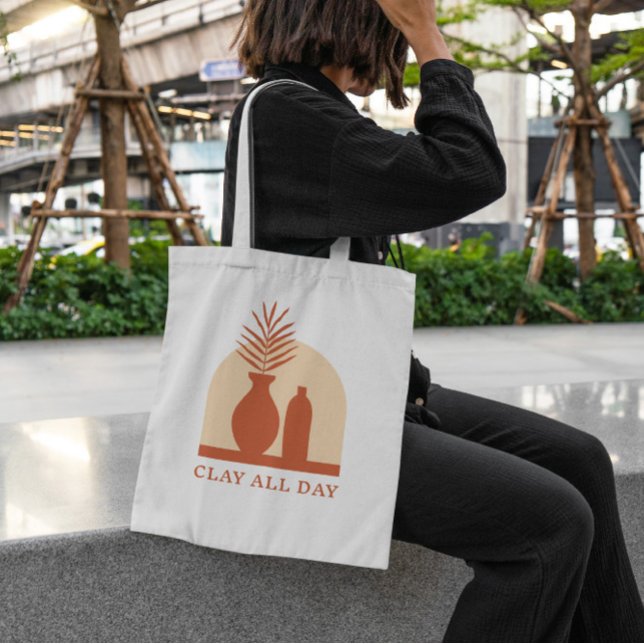 Clay Vas Tygkasse (Skapare uppladdad)