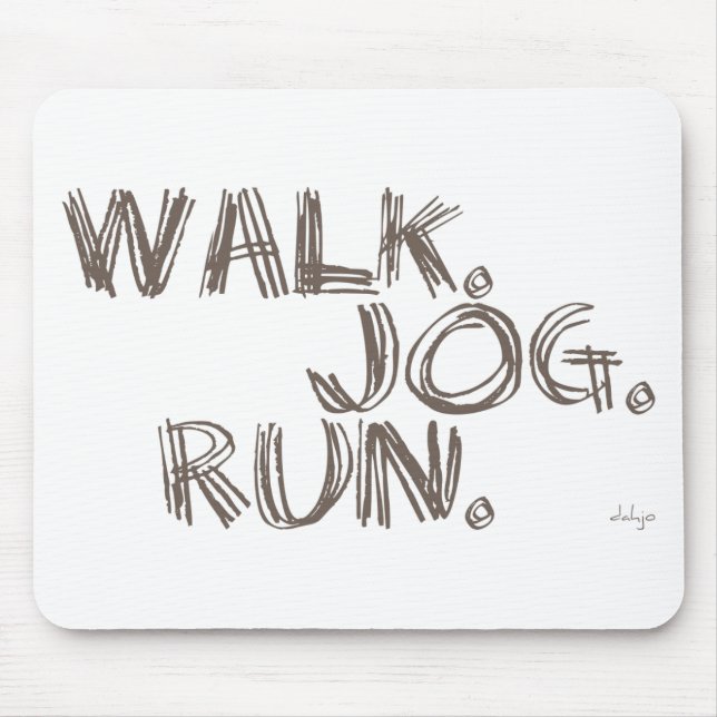 CLAY WALK JOG SPRINGA (font SCRIBBLE) Musmatta (Framsidan)