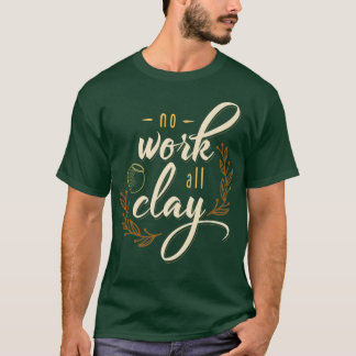Clay Whisperer Pottery Apparatur Premium T Shirt