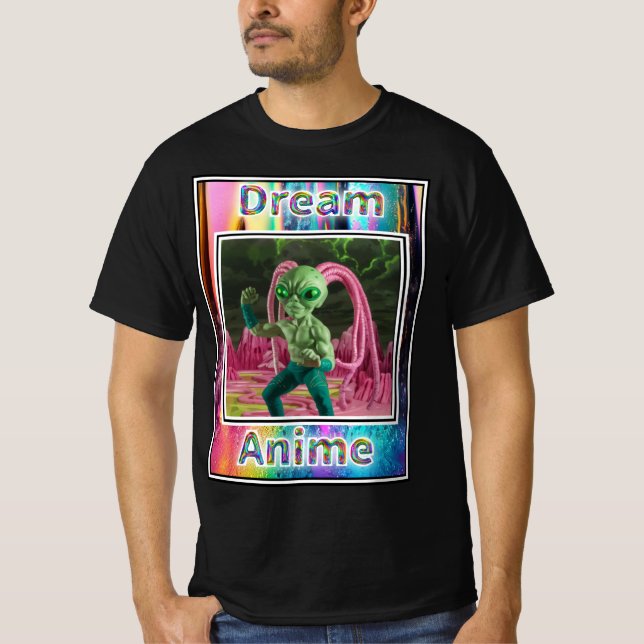 Claylien Dream Anime T Shirt (Framsida)