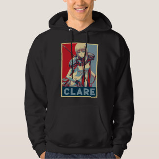 Claymore Anime Character CLARE Art Classic T Shirt Hoodie