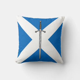 Claymore och Saltire Kudde