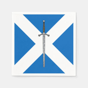 Claymore och Saltire Pappersservett
