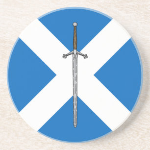 Claymore och Saltire Underlägg Sandsten