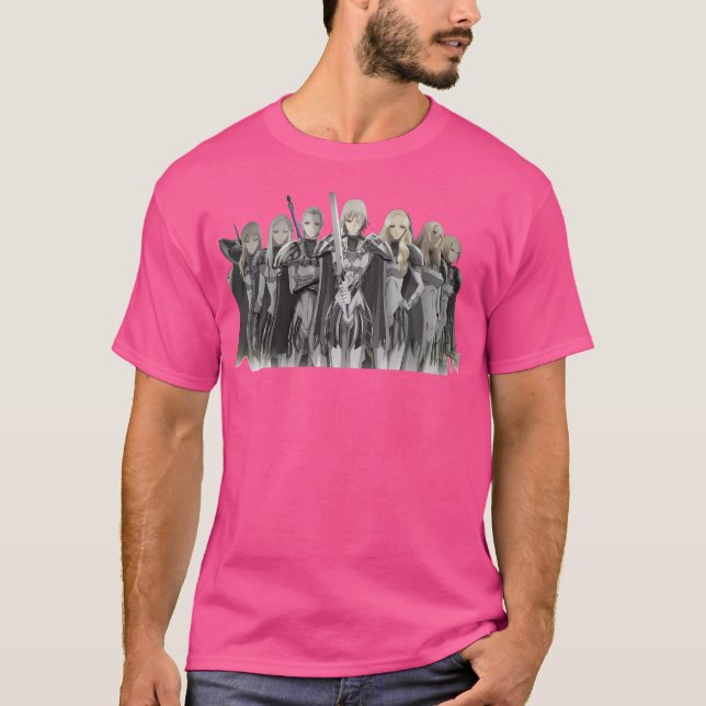 Claymore-tecken T Shirt (Framsida)