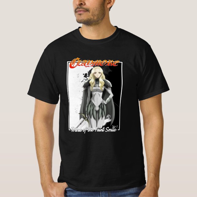 Claymore - Teresa of the Faint Smile T Shirt (Framsida)