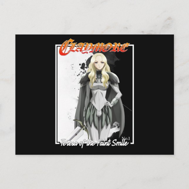 Claymore - Teresa of the Faint Smile Vykort (Framsida)