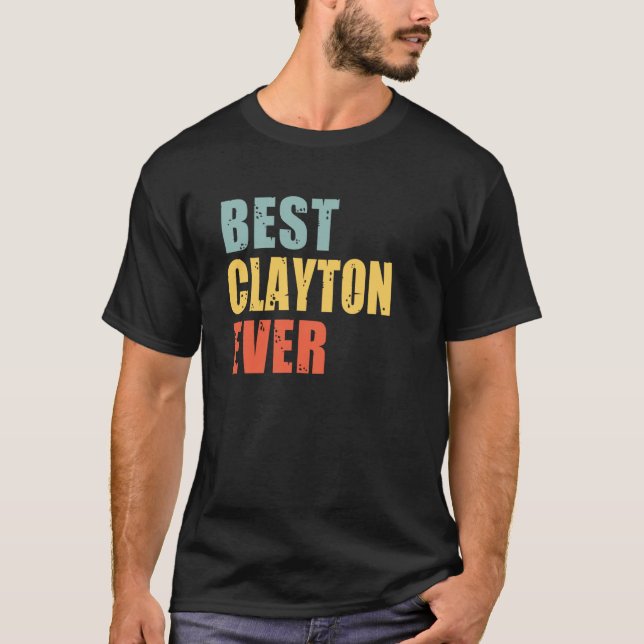 Clayton Best Ever Clayton T Shirt (Framsida)