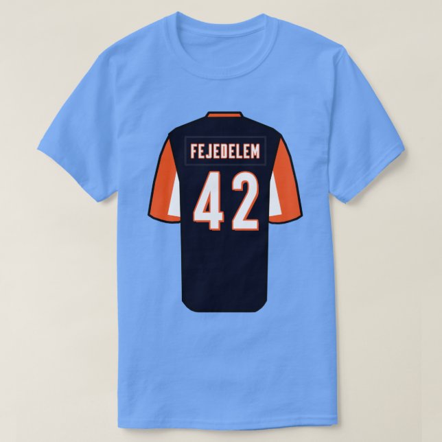 Clayton Fejedelem Jersey T Shirt (Design framsida)