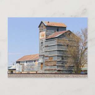 Clayton, New mexico, Grain Mill och Elevator Vykort
