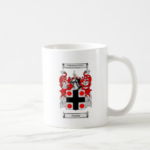 Clayton vapensköld kaffemugg