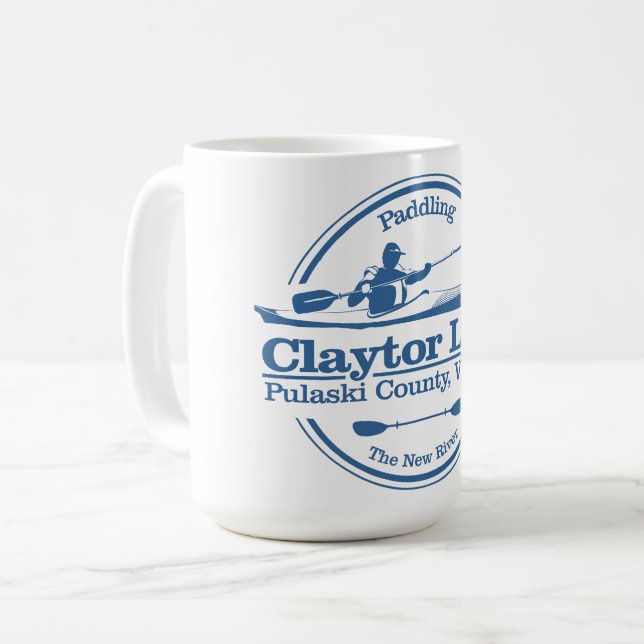 Claytor Sjö (SK) Kaffemugg (Framsida vänster)