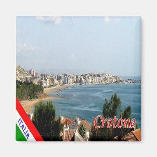 CLB026 CROTONE - Calabria - Italien - Fridge Magnet