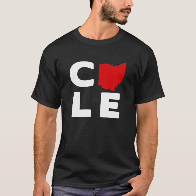 CLE-T-tröja Tee Shirt (Framsida)