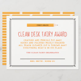Clean Desk Fairy Award Inbjudningar