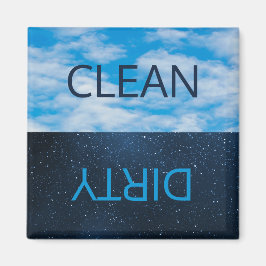 Clean Dirty Day Night Himlar Dishwasher Magnet