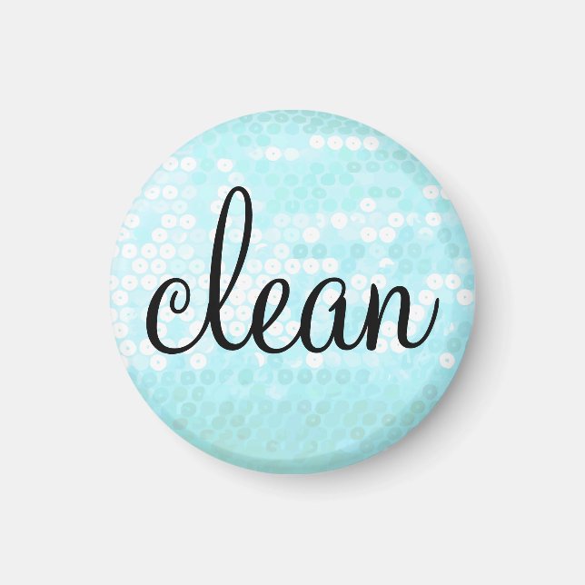 Clean Dirty Dishwasher magnet (Framsidan)