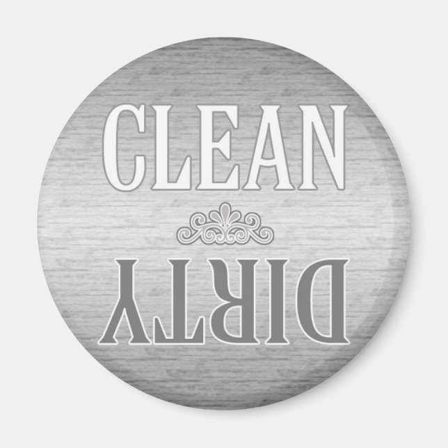 Clean-Dirty Dishwasher Magnet (Framsidan)