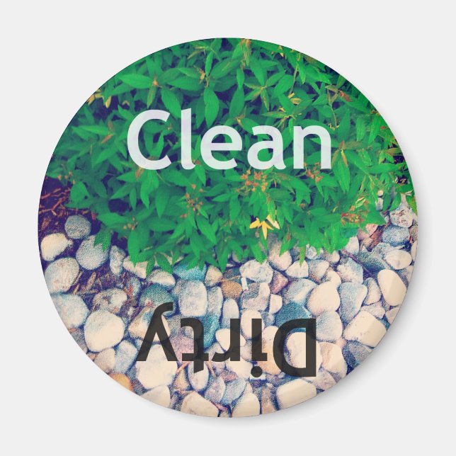 Clean-Dirty Dishwasher Magnet (Framsidan)