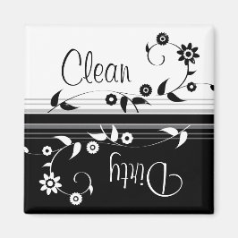 Clean Dirty Dishwasher Magnet