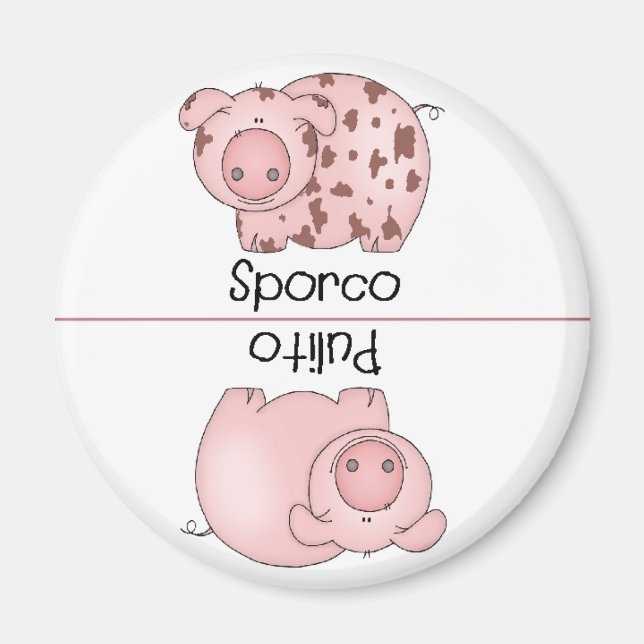 Clean Dirty Dishwasher Magnet Gris (Framsidan)