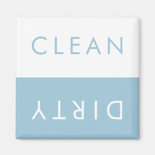 Clean Dirty Dishwasher Magnet i Anpassningsbar Fär