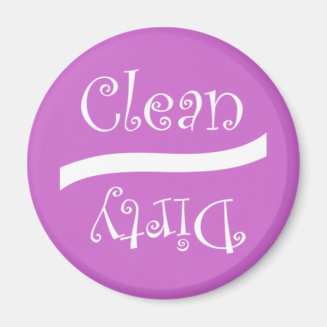 Clean Dirty Magnet for Dishwasher (Framsidan)