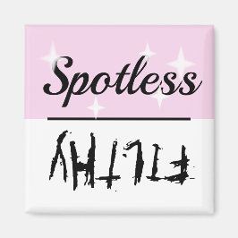 Clean Dirty Spotless Filthy Dishwasher Magnet