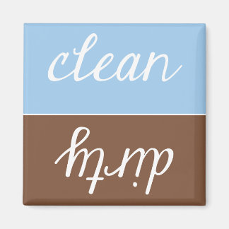 Clean eller Dirty Dishwasher Magnet
