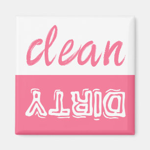 Clean eller Dirty Dishwasher Magnet