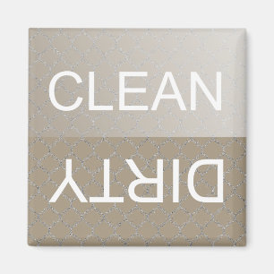 Clean eller Dirty Dishwasher Magnet