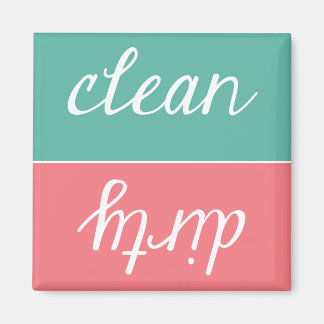 Clean eller Dirty Dishwasher Magnet