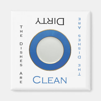 Clean eller Dirty Dishwasher Magnet