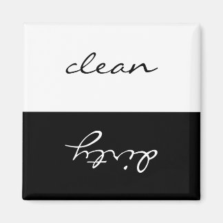 Clean eller Dirty Dishwasher Magnet