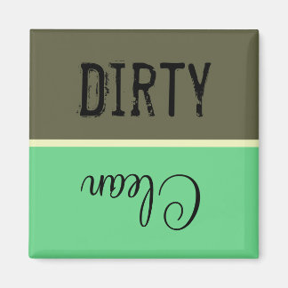Clean eller Dirty Dishwasher Magnet