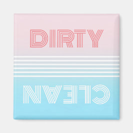 Clean eller Dirty Dishwasher Magnet