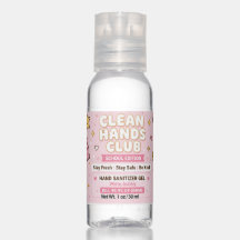 Clean Hands Club School Edition Snygg Rosa Hand