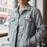 Clean Heart Accent Pin for Everyday Fashion Knapp<br><div class="desc">Add subtle charm to your outfit with this clean heart accent pin. Perfect for daily wear,  its minimalist design complements any style effortlessly. Whether on a bag,  jacket,  or hat,  this polished pin brings a touch of love and elegance to your everyday fashion.</div>