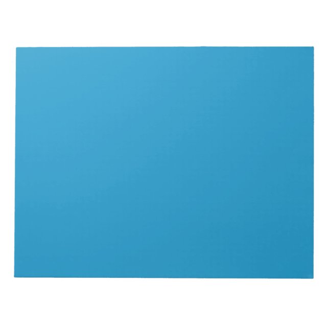 Clean Light Blue Notepad for Office and School Use Anteckningsblock (Framsida)