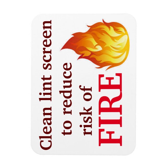 Clean Lint Skärm Magnet (Vertikal)